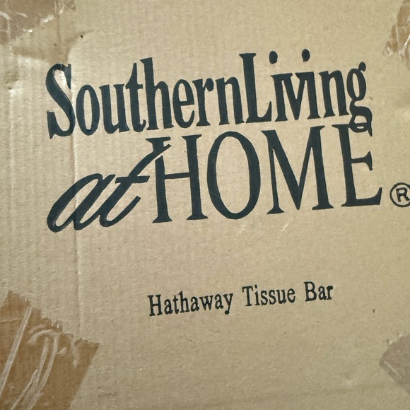 Southern‎ Living Hathaway Elegant Meta Toilet Paper Holder with Scroll Design - Picture 5 of 5